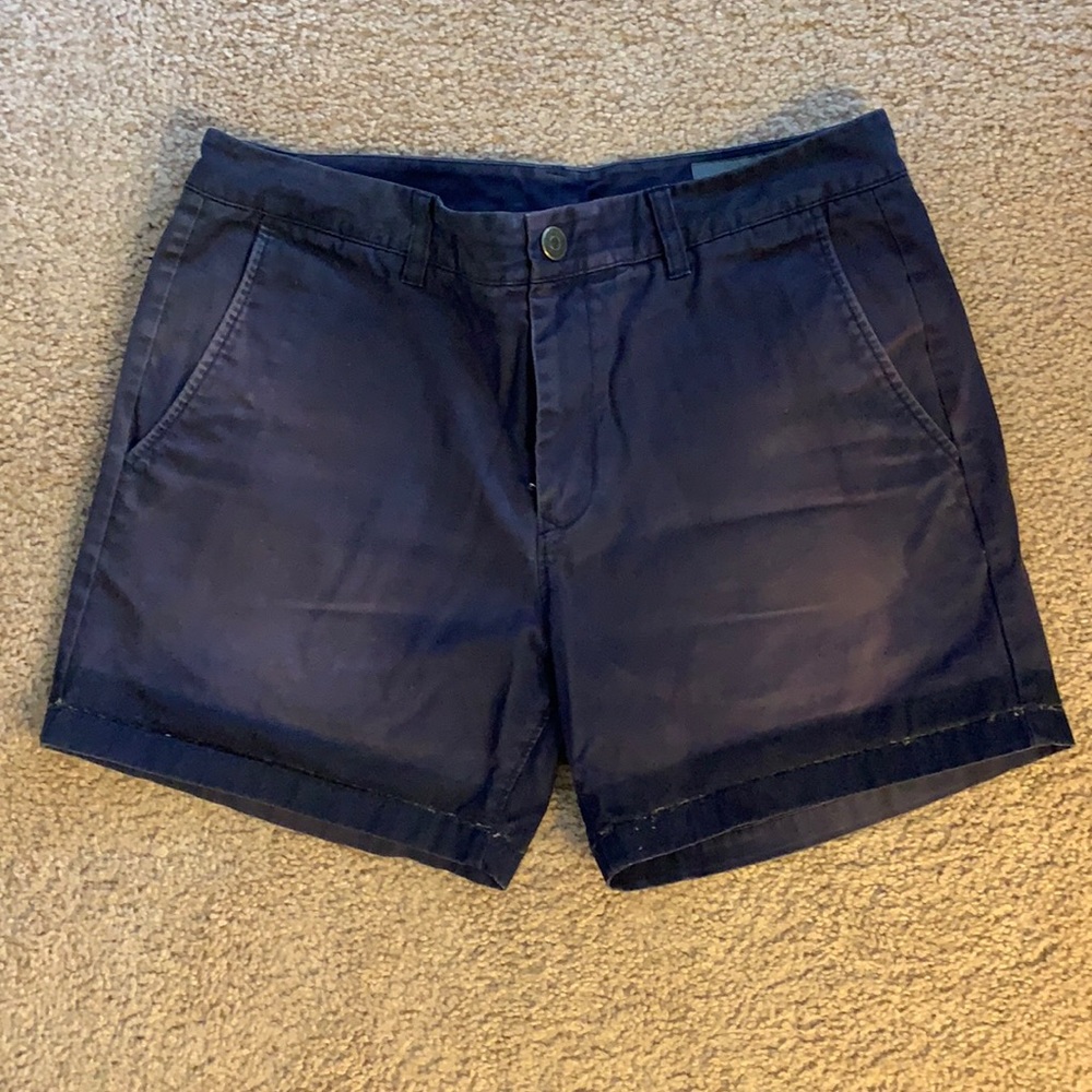 Bonobos Navy Shorts, 33x5